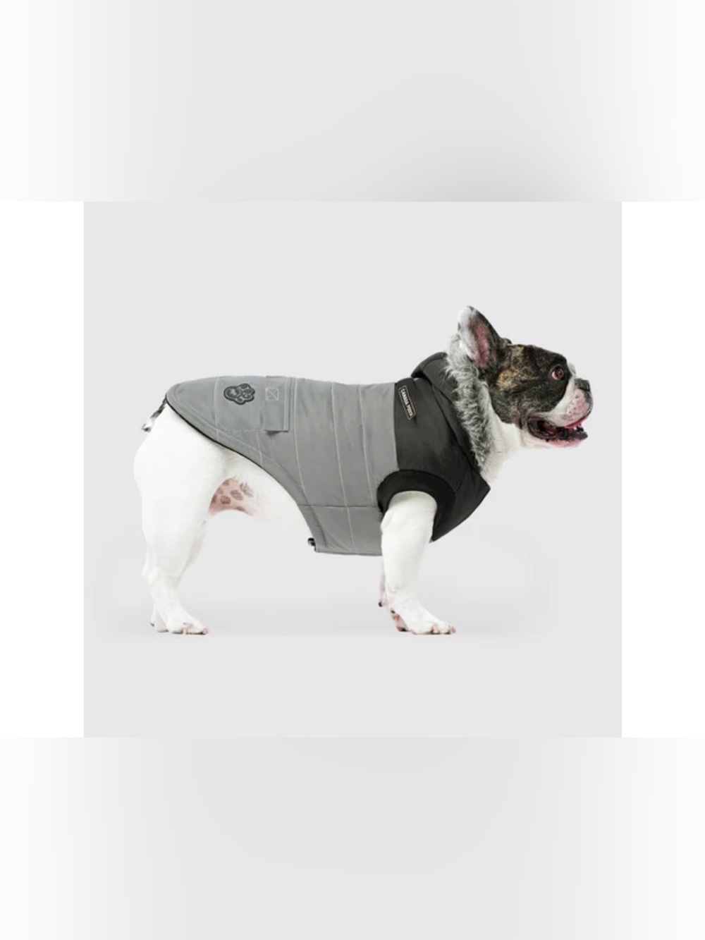 Canada Pooch Winter Dog Jacket Coat 14+ NWT Faux Fur Hood Reflective